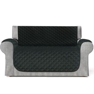 double arm chair quilted sofa cover