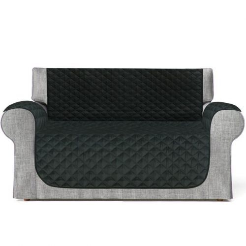 double arm chair quilted sofa cover