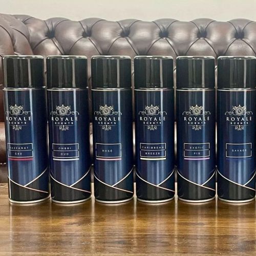 royale scents car air freshener aerosol spray sanitizer