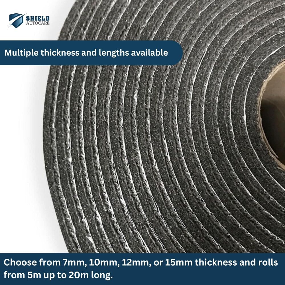 campervan insulation thickness 7mm 10mm 12mm 15mm