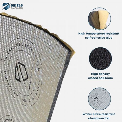 van insulation campervan foil sound deadening layers