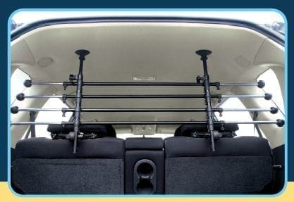 Heavy Duty Deluxe Headrest Tube Dog Pet Guard Barrier