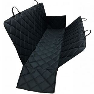 Heavy Duty Universal 3in1 Rear Seat, Quilted Pet Hammock Boot Liner with Side Pannels