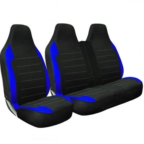 2+1 Racing Rectangle Quilting Van Seat Covers