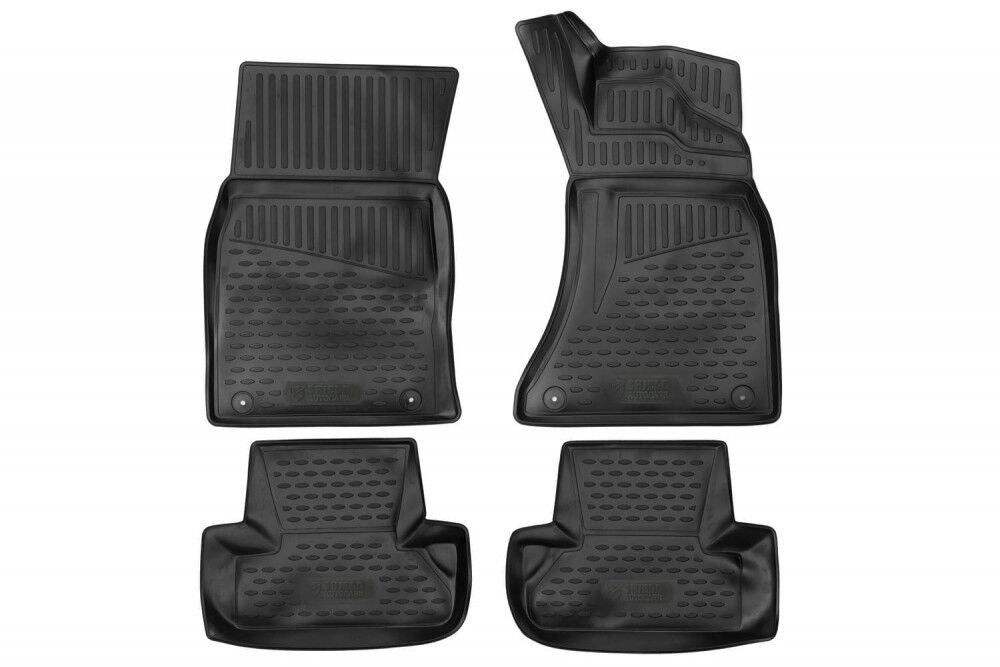 3D Rubber Tray Floor Mats Tailored for Audi Q5 13->ON