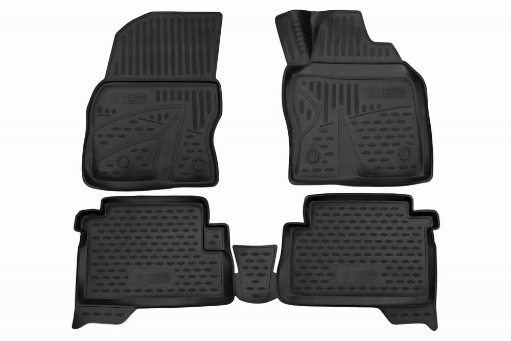3D Rubber Tray Floor Mats Tailored for Ford Kuga 13-17