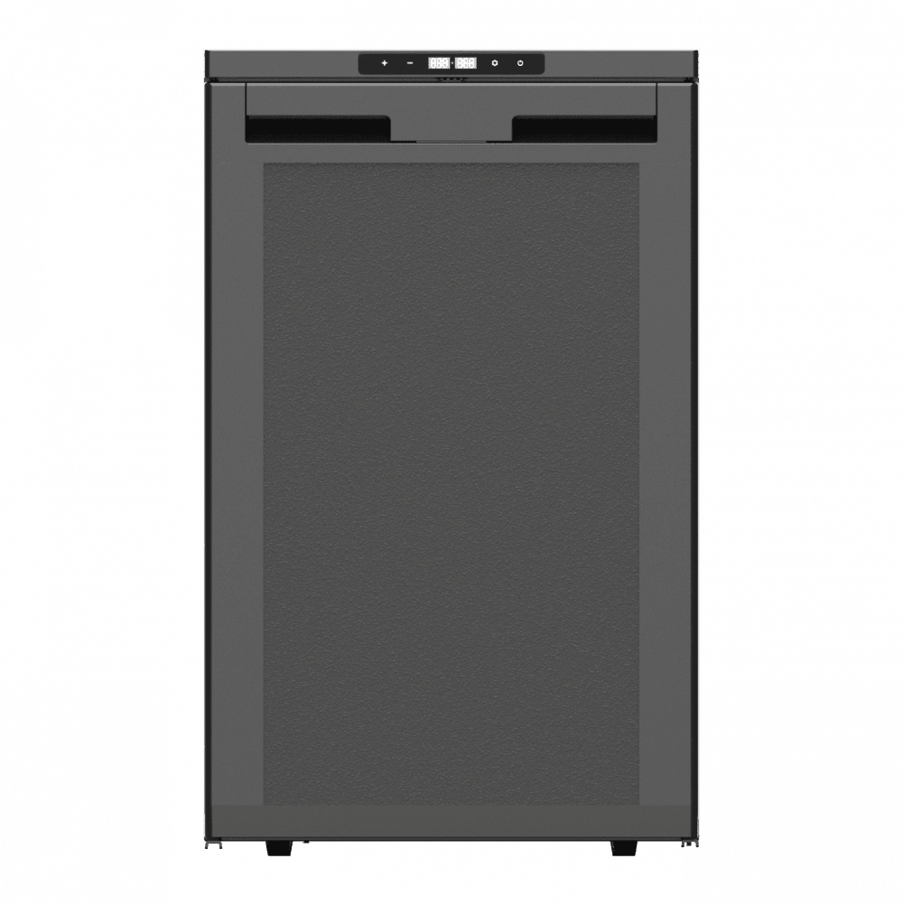 Cool Mate 83L 12/24v Camper Van RV Compressor Fridge Refrigerator Freezer Black