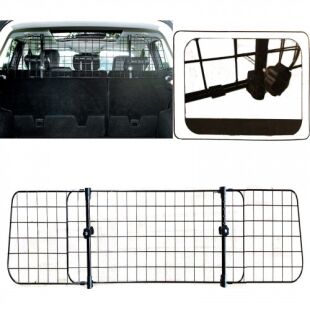 Heavy Duty Headrest Mesh Grill Pet Barrier + Luxury Quilted Boot Liner