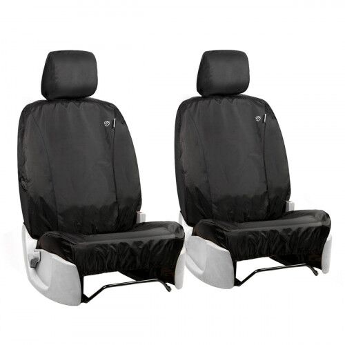 FULLY TAILORED HEAVY DUTY 1+1 (Driver + Passenger) CAR SEAT COVERS for FORD RANGER T6
