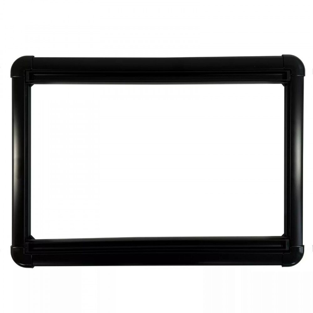 black campervan blind cassette frame