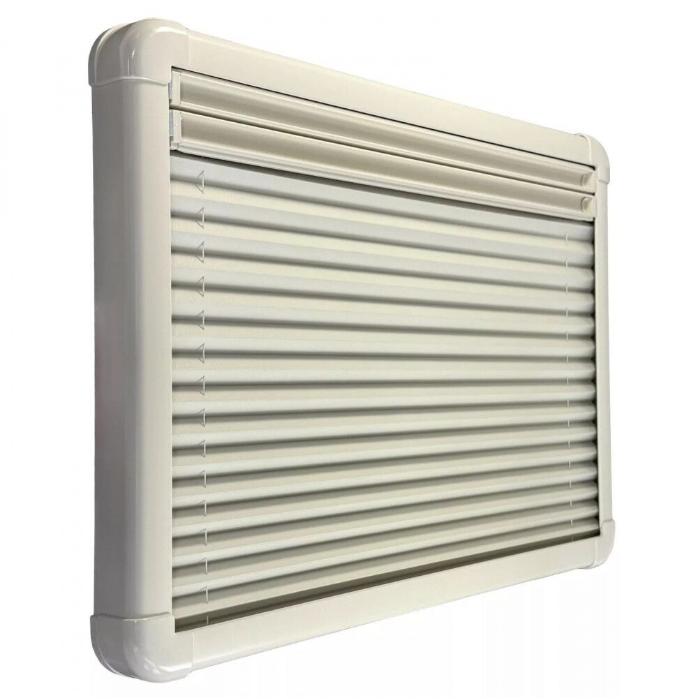 smoke beige campervan blind integrated black out blind