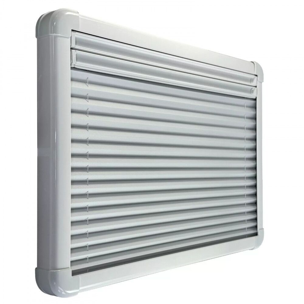 white camper van blind built in black out blind