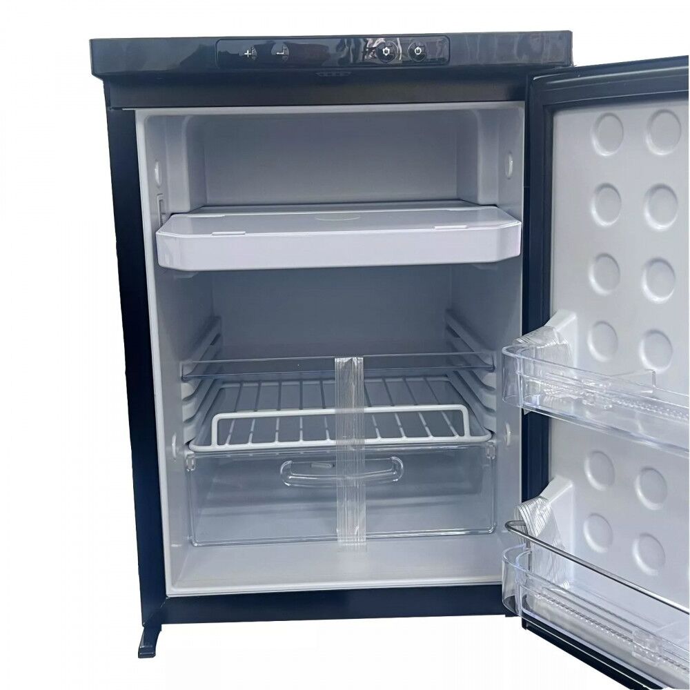 44l 12v campervan fridge freezer open