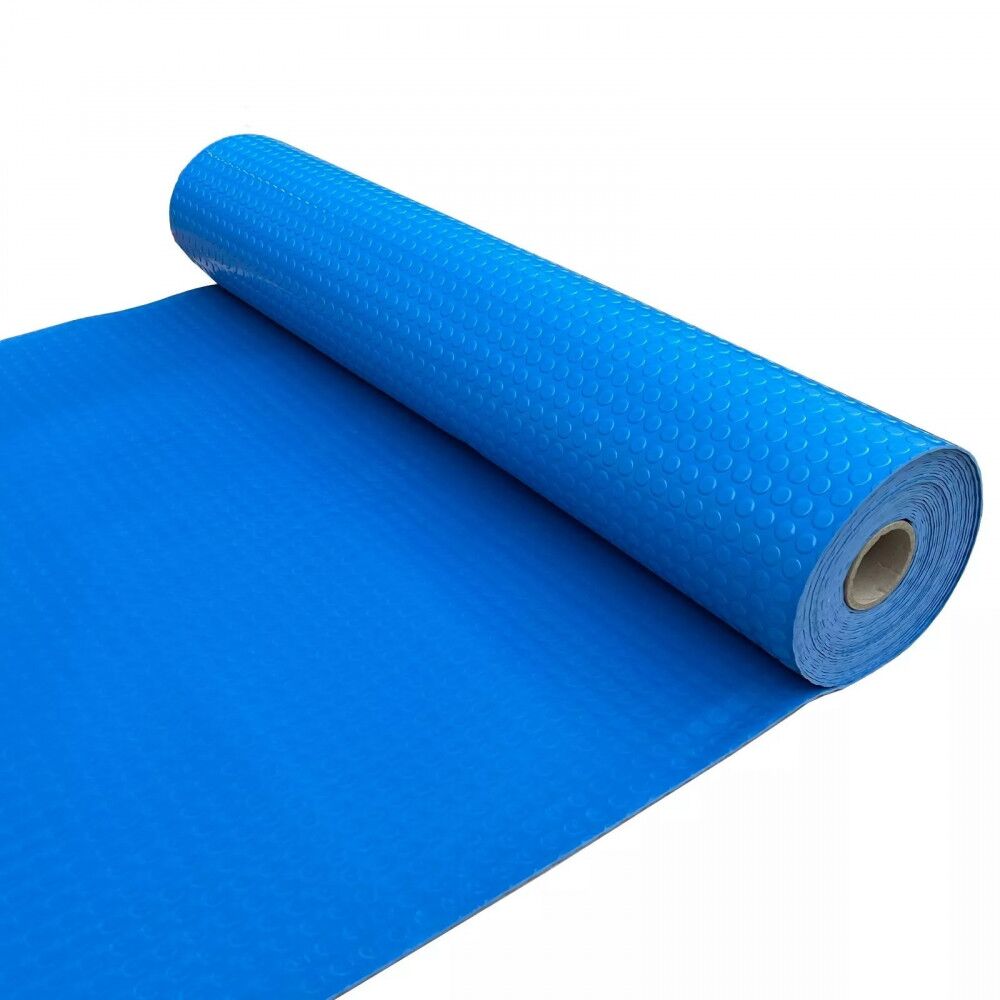 blue coin pvc floor roll