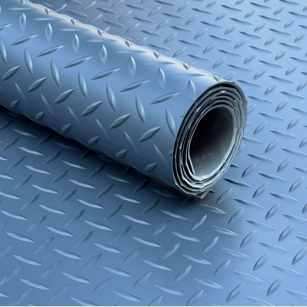 silver pvc ld flooring matting